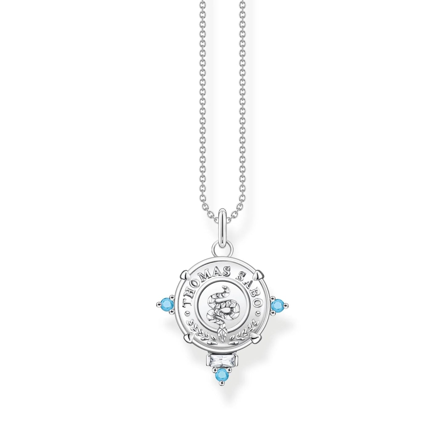 THOMAS SABO Abalone Coin Necklace