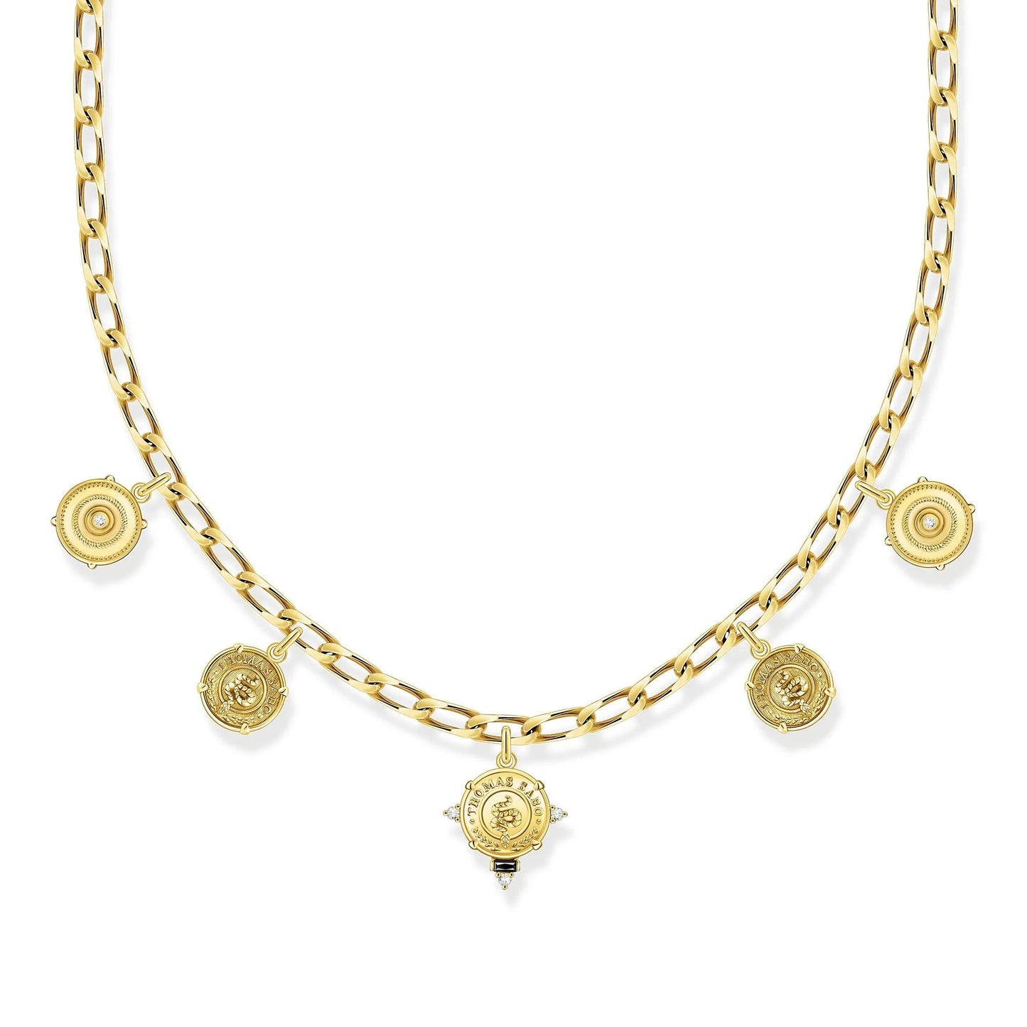 THOMAS SABO Iconic Symbols Gold Necklace