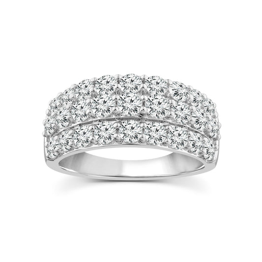 2.00ct Lab Grown Fashion Diamond Ring in 18K White Gold