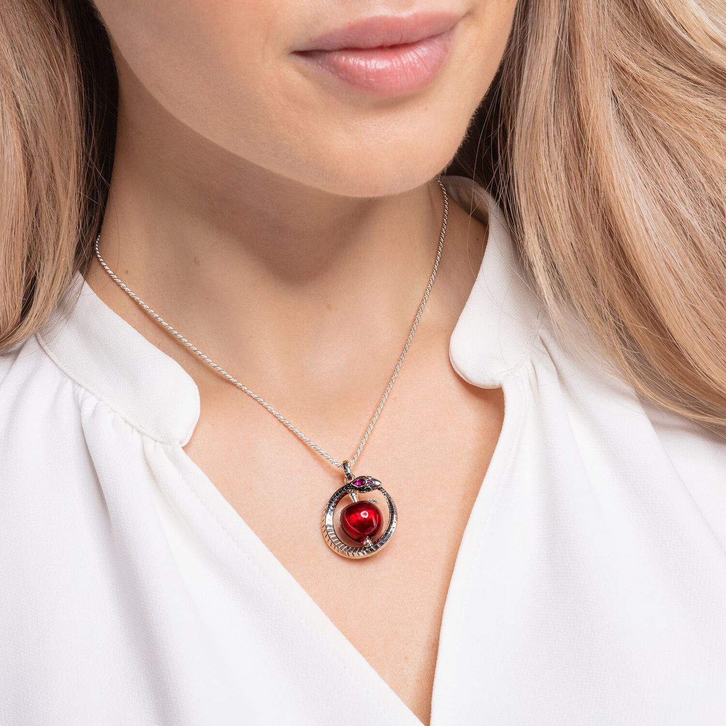 Thomas Sabo Pendant Apple With Snake