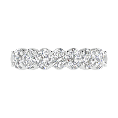 Diamond Fashion Ring with 1.26ct Diamonds in 18K White Gold