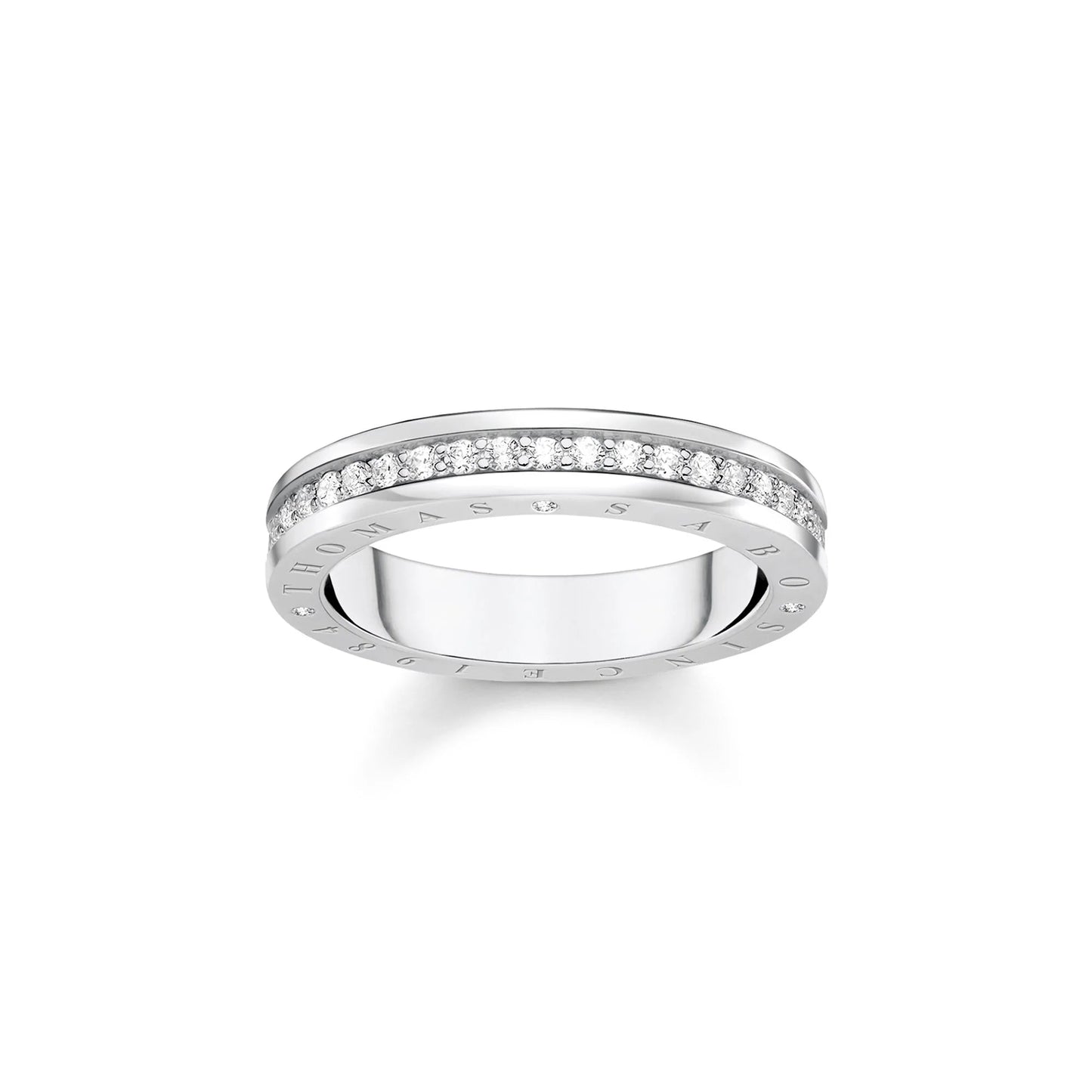 THOMAS SABO Sparkling Circles Silver Ring