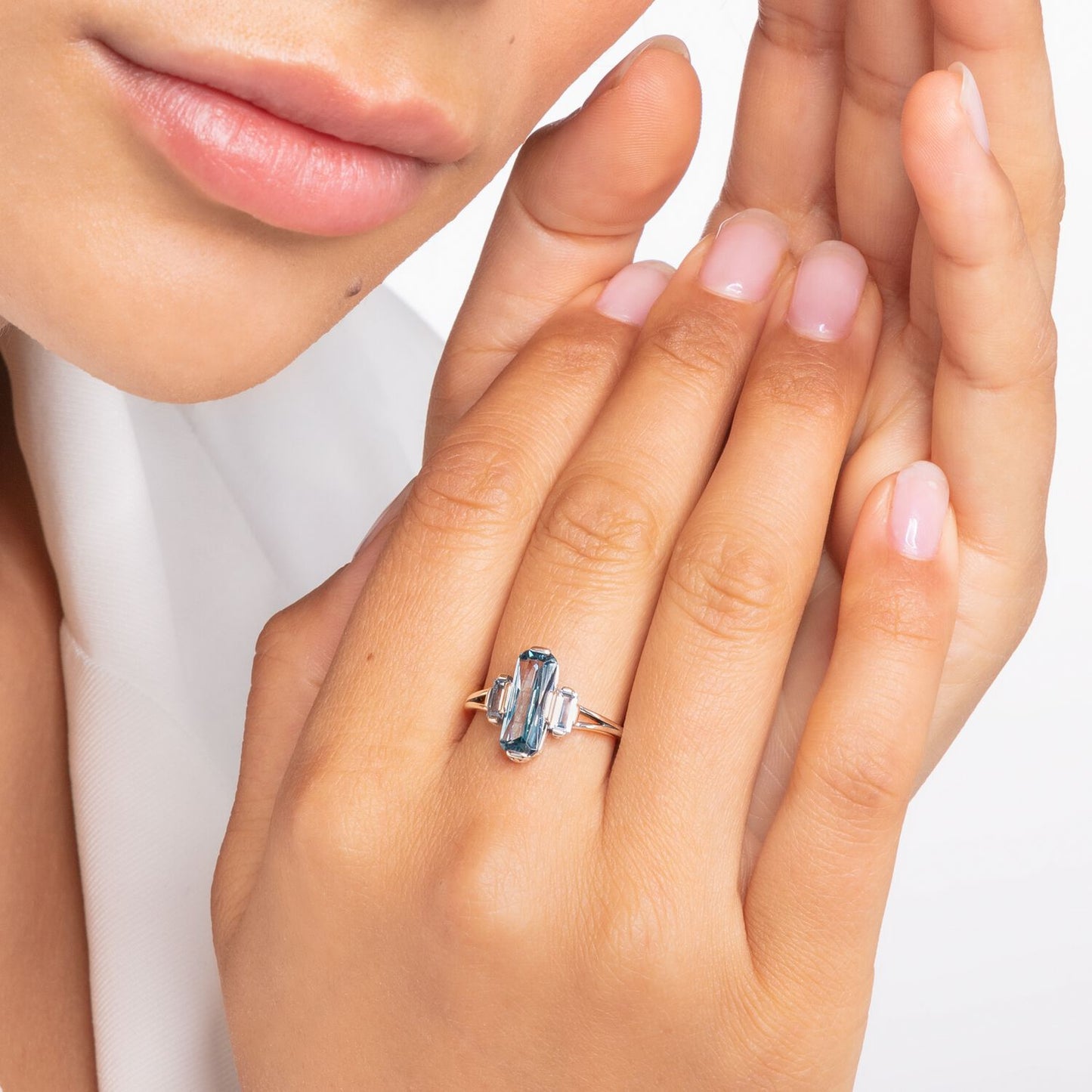 Thomas Sabo Ring Blue Stones