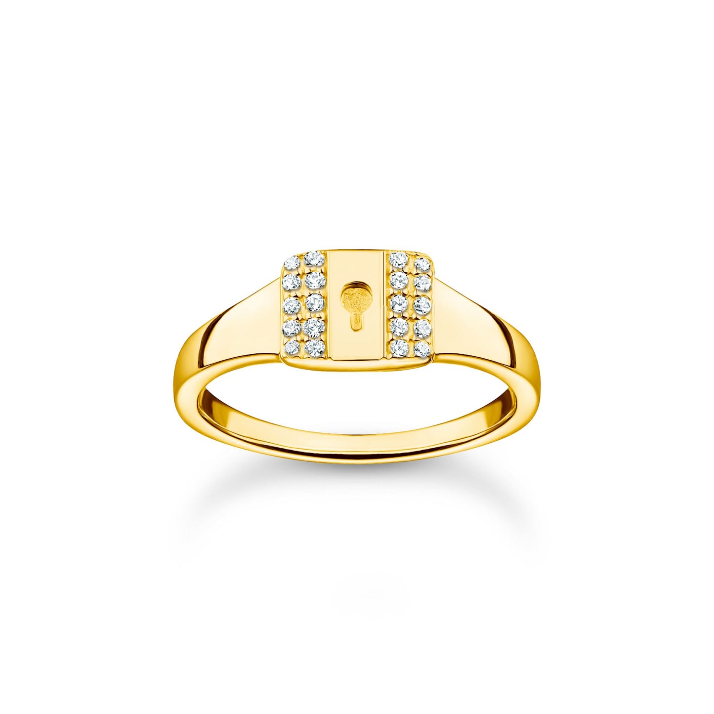 Thomas Sabo Ring Lock Gold