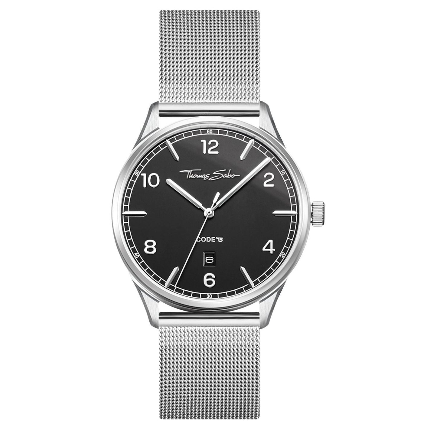 Thomas Sabo Unisex Watch "Code TS Silver Black"