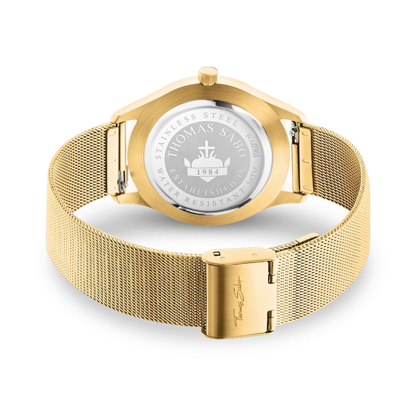 Thomas Sabo Women's Watch Code TS Small Yellow Gold