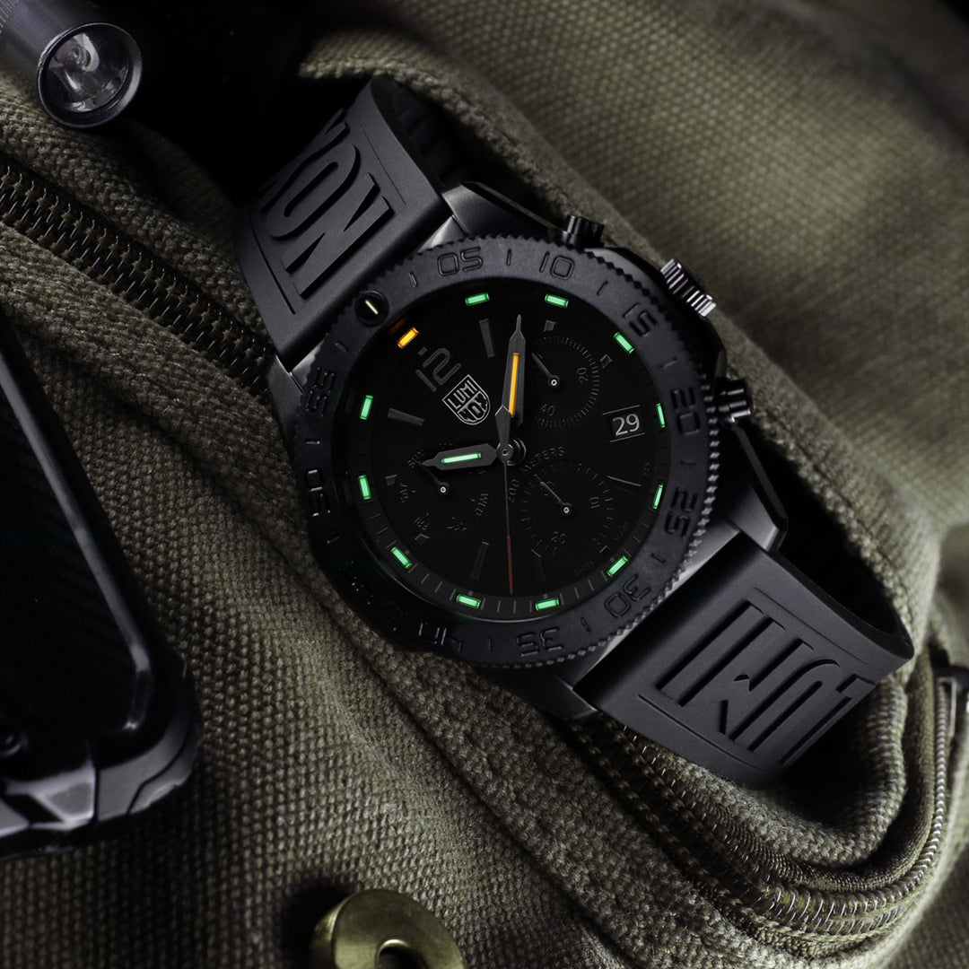 Pacific Diver Blackout Chronograph Men's Watch - XS.3141.BO