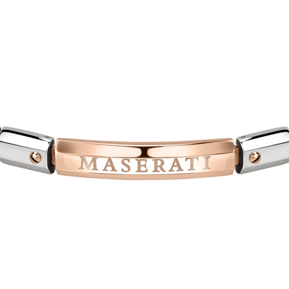 Maserati Jewels Men's Rose Gold Screw Bracelet